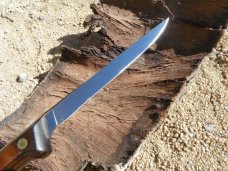 VINTAGE WESTERN S-W766 STAINLESS FILET FISHING KNIFE w/ original leather sheath. MADE IN THE USA!!!! VINTAGE WESTERN S-W766 STAINLESS FILET FISHING KNIFE w/ original leather sheath. MADE IN THE USA!!!!
