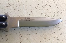 VINTAGE 1985 PACIFIC CUT CORP JAPAN “BALI SONG” INTERNATIONAL SERIES BUTTERFLY KNIFE/“SWEET PIECE” VINTAGE 1985 PACIFIC CUT CORP JAPAN “BALI SONG” INTERNATIONAL SERIES BUTTERFLY KNIFE/“SWEET PIECE”