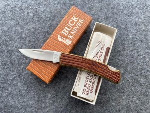 BUCK 529L1 Buckskin Lockback