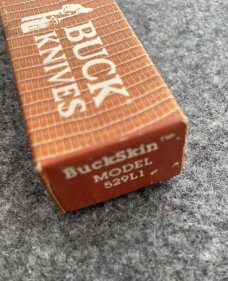BUCK 529L1 Buckskin Lockback