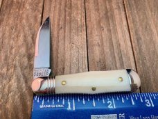 Great Eastern Cutlery Northfield 06 Pemberton Smooth White Bone 1 Blade BD11 Great Eastern Cutlery Northfield 06 Pemberton Smooth White Bone 1 Blade BD11