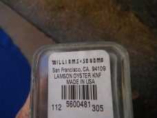 NOS/NIB  Lamson Sharp  Oyster Knife Stainless USA 7 Inch OAL.  MADE IN THE USA!!! New old stock