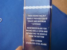 NOS/NIB  Lamson Sharp  Oyster Knife Stainless USA 7 Inch OAL.  MADE IN THE USA!!! New old stock