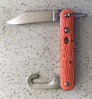 VINTAGE SCHRADE WALDEN USA PARATROOPER BUTTERFLY KNIFE 