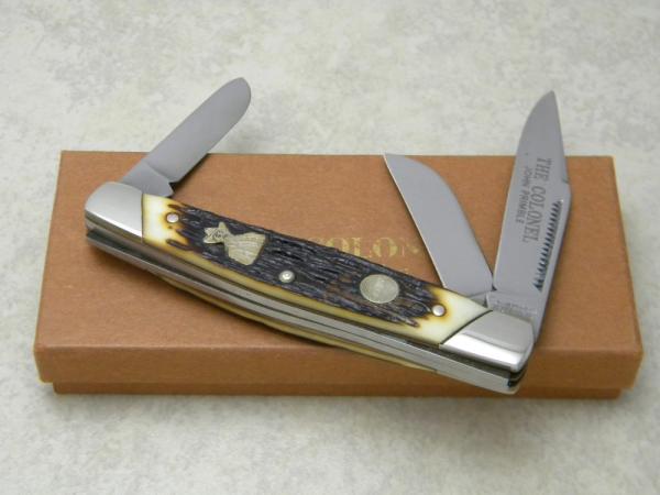John Primble Belknap Inc. "The Colonel" 0001* Delrin Stockman Knife NIB