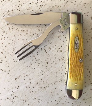 VINTAGE BONE CASE XX USA 6254 HB SS 2000 TAKE APART HOBO KNIFE/NOS/PIECE IS “MINT to THE BONE”