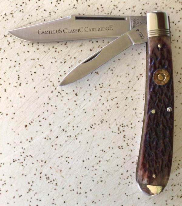 VINTAGE BONE CAMILLUS USA CLASSIC CARTRIDGE CCC-4 .257 ROBERTS KNIFE/NOS/“LARGE VERY SWEET PIECE” VINTAGE BONE CAMILLUS USA CLASSIC CARTRIDGE CCC-4 .257 ROBERTS KNIFE/NOS/“LARGE VERY SWEET PIECE”