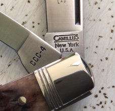VINTAGE BONE CAMILLUS USA CLASSIC CARTRIDGE CCC-4 .257 ROBERTS KNIFE/NOS/“LARGE VERY SWEET PIECE” VINTAGE BONE CAMILLUS USA CLASSIC CARTRIDGE CCC-4 .257 ROBERTS KNIFE/NOS/“LARGE VERY SWEET PIECE”