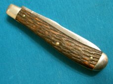 VINTAGE 293 SCHRADE WALDEN USA JIGGED BONE TRAPPER FOLDING POCKET KNIFE KNIVES OLD VINTAGE 293 SCHRADE WALDEN USA JIGGED BONE TRAPPER FOLDING POCKET KNIFE KNIVES OLD