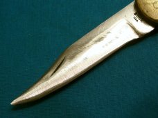 VINTAGE 1960'S 2 LINE 3 PIN INVERTED STAMP 110 BUCK USA LOCKBACK FOLDING HUNTER POCKET KNIFE KNIVES VINTAGE 1960'S 2 LINE 3 PIN INVERTED STAMP 110 BUCK USA LOCKBACK FOLDING HUNTER POCKET KNIFE KNIVES