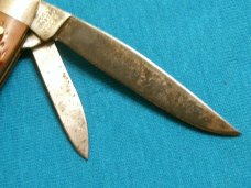 VINTAGE FRONTIER 4221 IMPERIAL USA TRAPPER FOLDING POCKET KNIFE KNIVES OLD