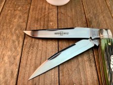 Great Eastern Cutlery Northfield 48 2 blade Weasel Sweet Pickle Green Bone BD41 Great Eastern Cutlery Northfield 48 2 blade Weasel Sweet Pickle Green Bone BD41