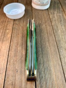 Great Eastern Cutlery Northfield 48 2 blade Weasel Sweet Pickle Green Bone BD41 Great Eastern Cutlery Northfield 48 2 blade Weasel Sweet Pickle Green Bone BD41