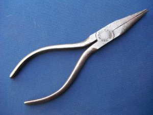 Vintage H. Boker & Co. Needle Nose Pliers. Made in USA.