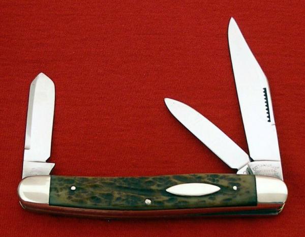 CATTARAUGUS CUTLERY CO LITTLE VALLEY NY 32179 Genuine Bone STOCKMAN Knife 1886/1963 CATTARAUGUS CUTLERY CO LITTLE VALLEY NY 32179 Genuine Bone STOCKMAN Knife 1886/1963