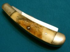VINTAGE STAG PARKER & SON EAGLE BRAND M-1500 JAPAN RAZOR TEXAS TRAPPER FOLDING POCKET KNIFE KNIVES