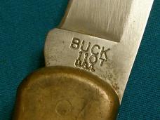 BUCK 110 T USA LOCKBACK FOLDING HUNTER HUNTING SKINNING POCKET KNIFE KNIVES