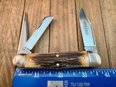 Great Eastern Cutlery Northfield Stockyard Whittler 29 Sambar Stag BD42 Great Eastern Cutlery Northfield Stockyard Whittler 29 Sambar Stag BD42
