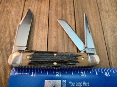 Great Eastern Cutlery Northfield Stockyard Whittler 29 Sambar Stag BD42 Great Eastern Cutlery Northfield Stockyard Whittler 29 Sambar Stag BD42