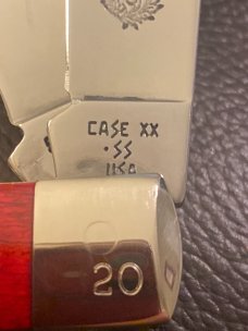 1989 Case XX •SS USA 5254 SS Goregous Fat & Gnayl Super Red Stag Trapper Ltd #20 Of 80 Evansville IN 1989 Case XX •SS USA 5254 SS Goregous Fat & Gnayl Super Red Stag Trapper Ltd #20 Of 80 Evansville IN
