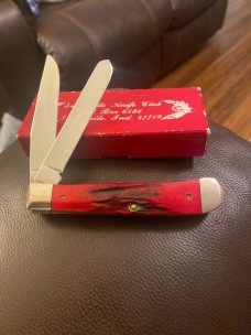 1989 Case XX •SS USA 5254 SS Goregous Fat & Gnayl Super Red Stag Trapper Ltd #20 Of 80 Evansville IN 1989 Case XX •SS USA 5254 SS Goregous Fat & Gnayl Super Red Stag Trapper Ltd #20 Of 80 Evansville IN
