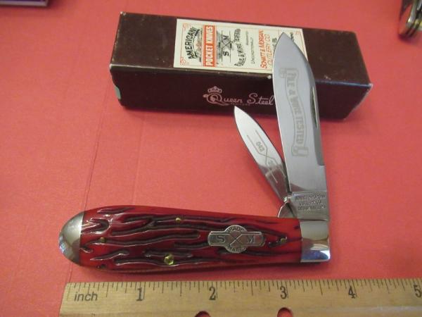 Schatt & Morgan File & Wire Series 2 Worm Grooved Red Bone Tear Drop Jack # 042206 Schatt & Morgan File & Wire Series 2 Worm Grooved Red Bone Tear Drop Jack # 042206