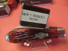 Schatt & Morgan File & Wire Series 2 Worm Grooved Red Bone Tear Drop Jack # 042206 Schatt & Morgan File & Wire Series 2 Worm Grooved Red Bone Tear Drop Jack # 042206