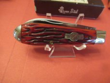 Schatt & Morgan File & Wire Series 2 Worm Grooved Red Bone Tear Drop Jack # 042206 Schatt & Morgan File & Wire Series 2 Worm Grooved Red Bone Tear Drop Jack # 042206