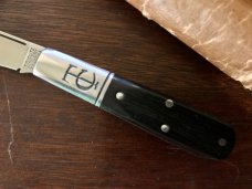 Great Eastern Cutlery Tidioute #141118 TC Lick Creek Barlow, Gabon Ebony Handle, New (GEC 14) Great Eastern Cutlery Tidioute #141118 TC Lick Creek Barlow, Gabon Ebony Handle, New (GEC 14)