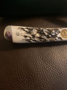 2007 Canal Street Half Moon Pie Trapper Samnar Stag Handles Limited Edition #19  Gold Sheild NIB
