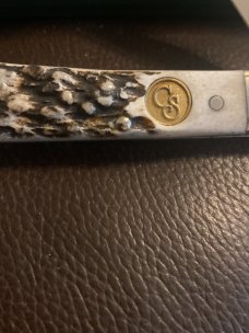 2007 Canal Street Half Moon Pie Trapper Samnar Stag Handles Limited Edition #19  Gold Sheild NIB