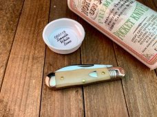 Great Eastern Cutlery Northfield Pemberton Smooth White Bone 1 Blade BD48 Great Eastern Cutlery Northfield Pemberton Smooth White Bone 1 Blade BD48