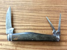 Antique W (crown) R Alsop Patent English Whittler Knife Likely Wade & Butcher or Rodgers Antique W (crown) R Alsop Patent English Whittler Knife Likely Wade & Butcher or Rodgers