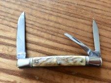 Adler MFTR Small Congess Whittler Stag Handle Knife Adler MFTR Small Congess Whittler Stag Handle Knife