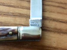 Adler MFTR Small Congess Whittler Stag Handle Knife Adler MFTR Small Congess Whittler Stag Handle Knife