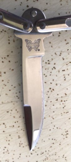 VINTAGE BENCHMADE USA BALI-SONG BUTTERFLY KNIFE/ SWEET N “NASTY” VINTAGE BENCHMADE USA BALI-SONG BUTTERFLY KNIFE/ SWEET N “NASTY”