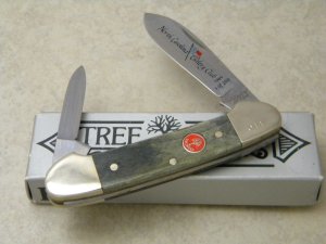 Boker Solingen Germany Stainless Bone 1984 North Carolina Cutlery Club Canoe Knife in Box