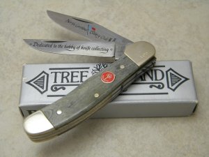Boker Solingen Germany Stainless Bone 1985 North Carolina Cutlery Club Copperhead Knife in Box