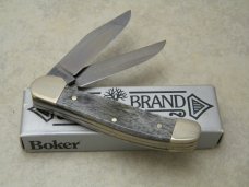 Boker Solingen Germany Stainless Bone 1985 North Carolina Cutlery Club Copperhead Knife in Box Boker Solingen Germany Stainless Bone 1985 North Carolina Cutlery Club Copperhead Knife in Box