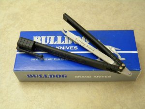 Bulldog Brand Solingen Germany Shirt Pocket Hook Disgorger Knife in Box