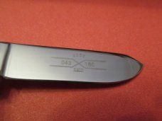 Schatt & Morgan 2008 Worm Groove Brown Bone Sowbelly  Pattern # 043160