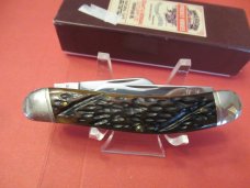 Schatt & Morgan 2008 Worm Groove Brown Bone Sowbelly  Pattern # 043160