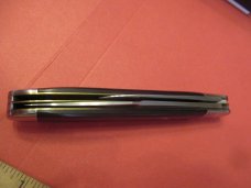 Schatt & Morgan Maroon Micarta 1 of 30 English Jack  Model # 29
