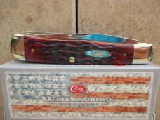 CASE Crimson Bone Peach Seed Jig Trapper (6254 SS) CASE Crimson Bone Peach Seed Jig Trapper (6254 SS)