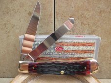 CASE Crimson Bone Peach Seed Jig Trapper (6254 SS) CASE Crimson Bone Peach Seed Jig Trapper (6254 SS)