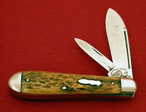REMINGTON UMC R393 Genuine Bone TEARDROP JACK Knife 1921/1924 Vintage REMINGTON UMC R393 Genuine Bone TEARDROP JACK Knife 1921/1924 Vintage