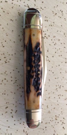 VINTAGE STAG WINCHESTER 350101 1996 NKCA WHITTLER POCKET KNIFE/LTD EDIT 1 of 1675/“MINT 2 THE BONE” VINTAGE STAG WINCHESTER 350101 1996 NKCA WHITTLER POCKET KNIFE/LTD EDIT 1 of 1675/“MINT 2 THE BONE”