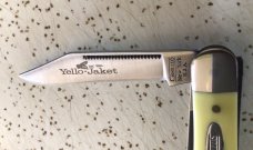 VINTAGE CAMILLUS NY USA #72 “YELLO-JAKET” WHITTLER POCKET KNIFE/NOS/“ 1st x OUT OF THE BOX “ VINTAGE CAMILLUS NY USA #72 “YELLO-JAKET” WHITTLER POCKET KNIFE/NOS/“ 1st x OUT OF THE BOX “