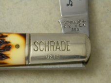 Schrade + NY USA 280 Staglon 80th Anniversary 1904-1984 Daddy Barlow Knife in Box