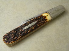 Schrade + NY USA 280 Staglon 80th Anniversary 1904-1984 Daddy Barlow Knife in Box